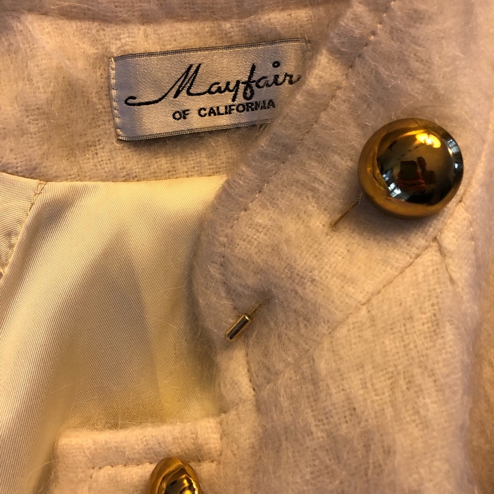 Vintage mohair over coat